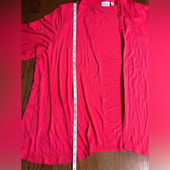 NWT Kim Rogers Elbow Sleeve Cardigan - Picture 5 of 7